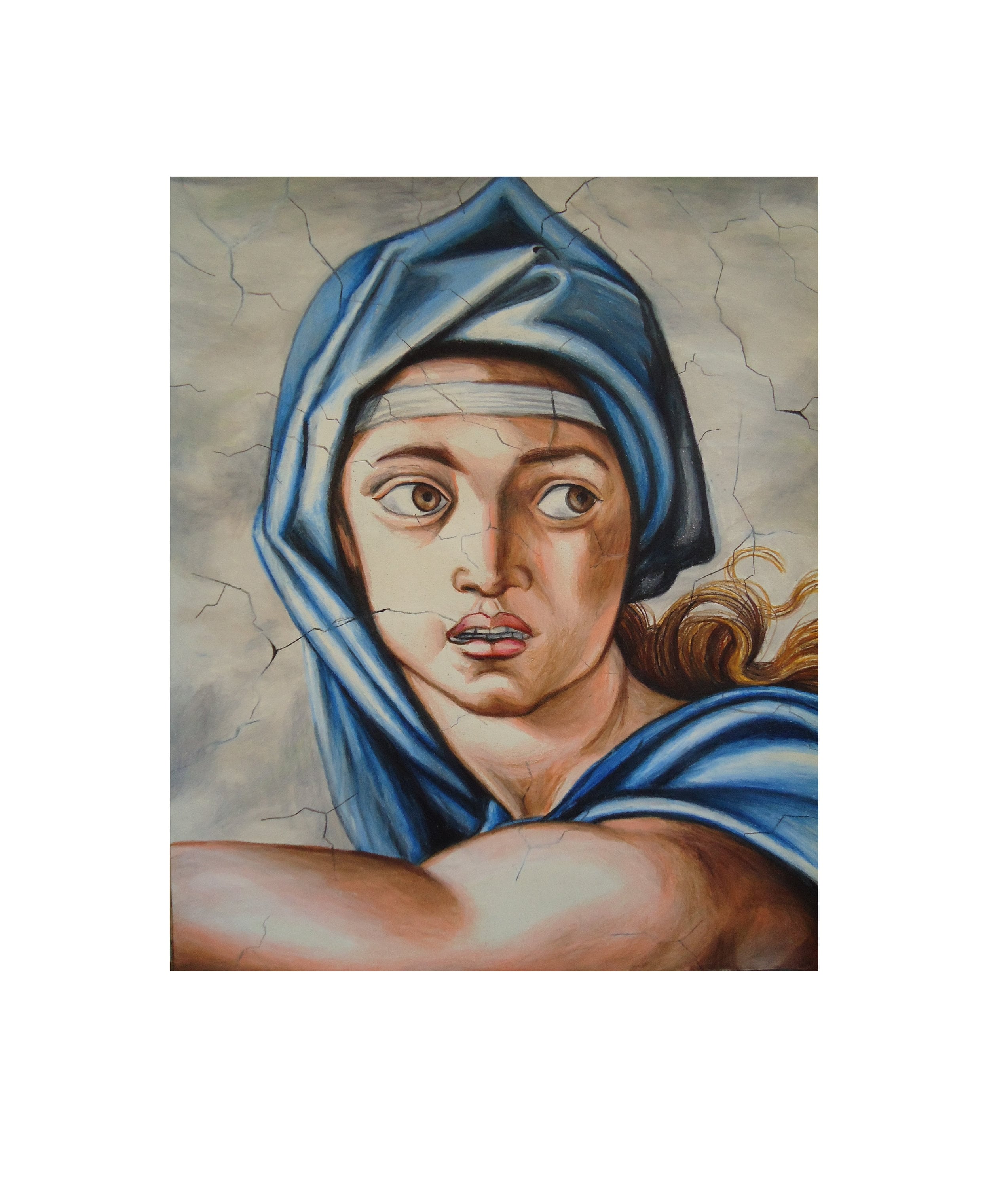 The Delphic Sibyl by Michelangelo