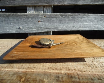 Carved wood tray, Square wood tray, Butternut wood tray, Wood tray, Wood serving tray, Thin wood tray, Hand carved wood tray, Wood key tray