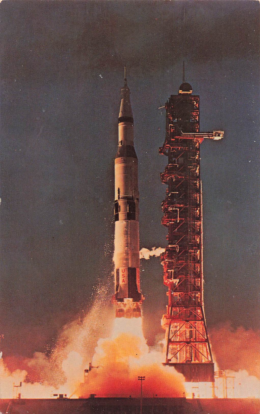 Project Apollo Manned Exploration of the Moon Postmark 1970 Vintage ...