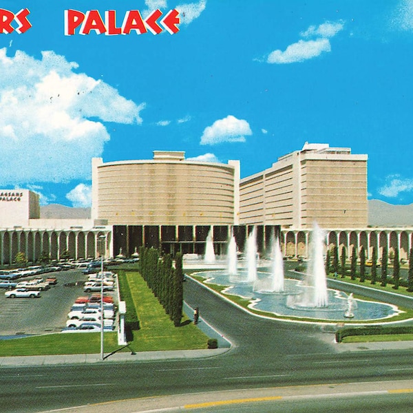 Las Vegas, Nevada Vintage Chrome Postcard Caesars Palace About 1980s