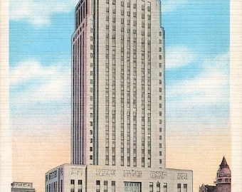 Kansas City, Missouri Postcard City Hall About 1940s