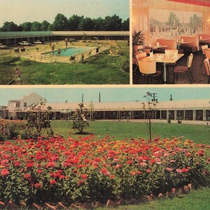 Emporia, Virginia Postcard Reste Motel AAA Multi View Vers 1950