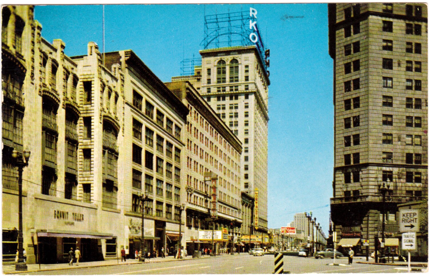 Cleveland Ohio Playhouse Square 1960 Vintage Postcard Etsy UK