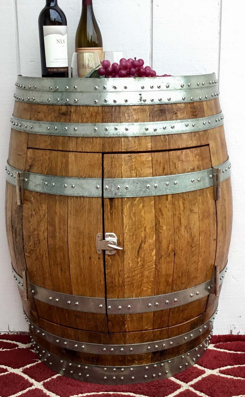Shelf Barrel with doors Etsy