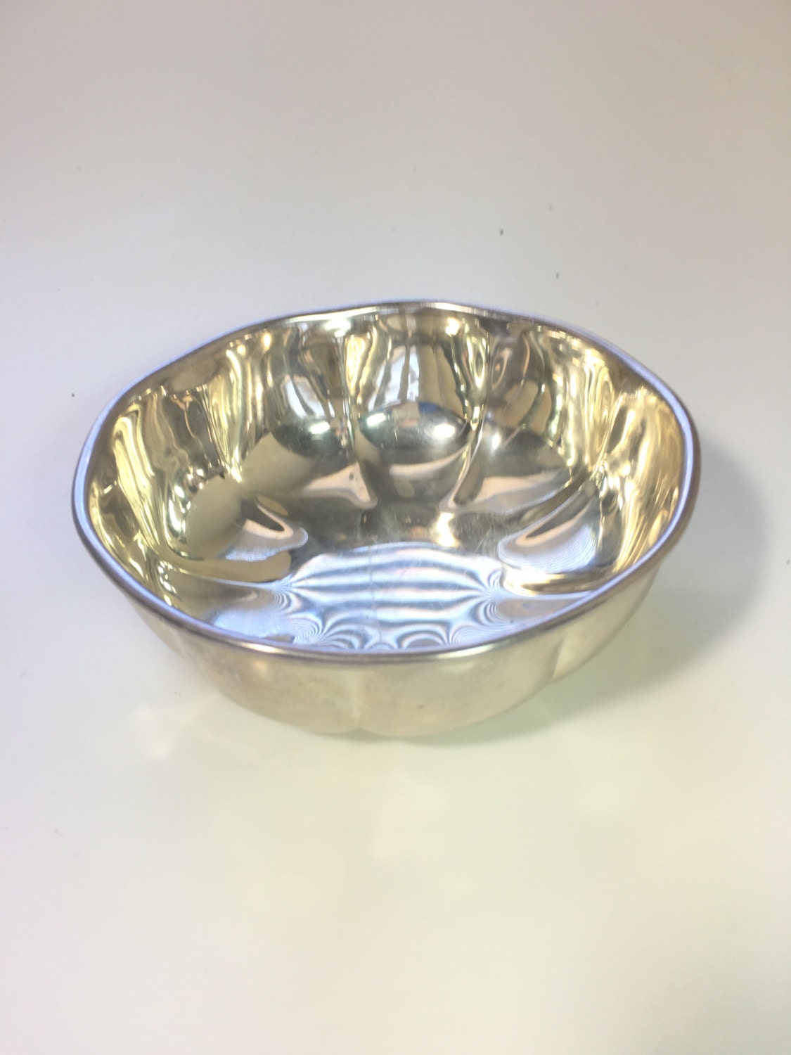 Vintage Silver Plated Scollope Candy Dish Bowl Yc301 Gorham Etsy