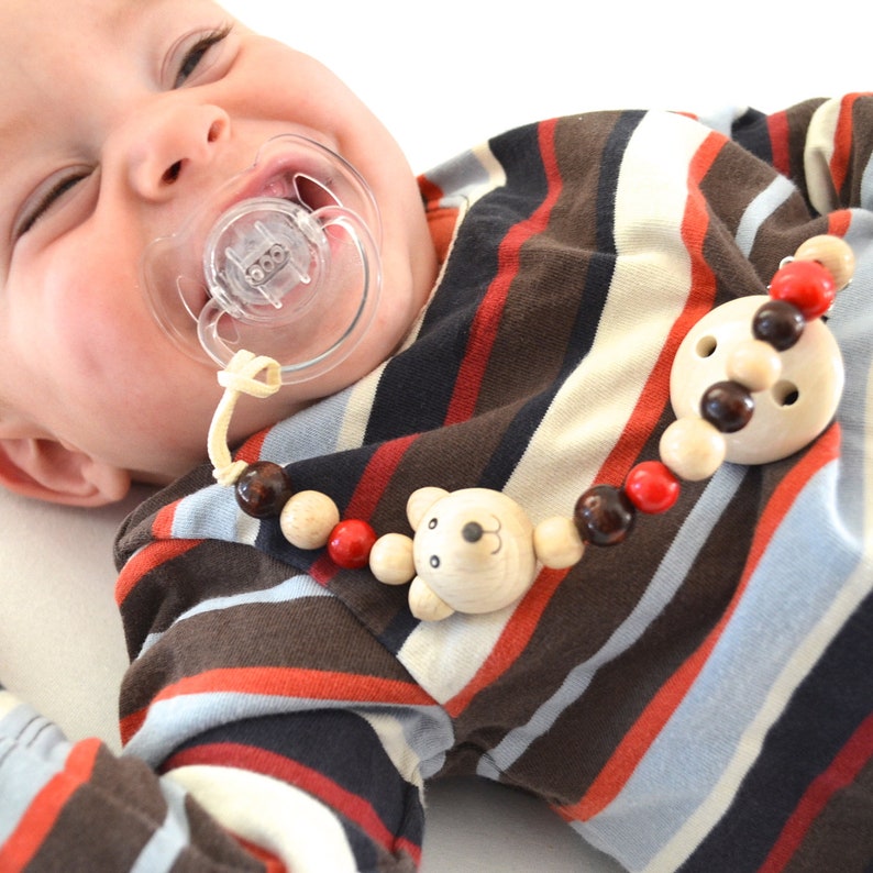 Pacifier clip beaded pacifier clip pacifier holder custom Etsy