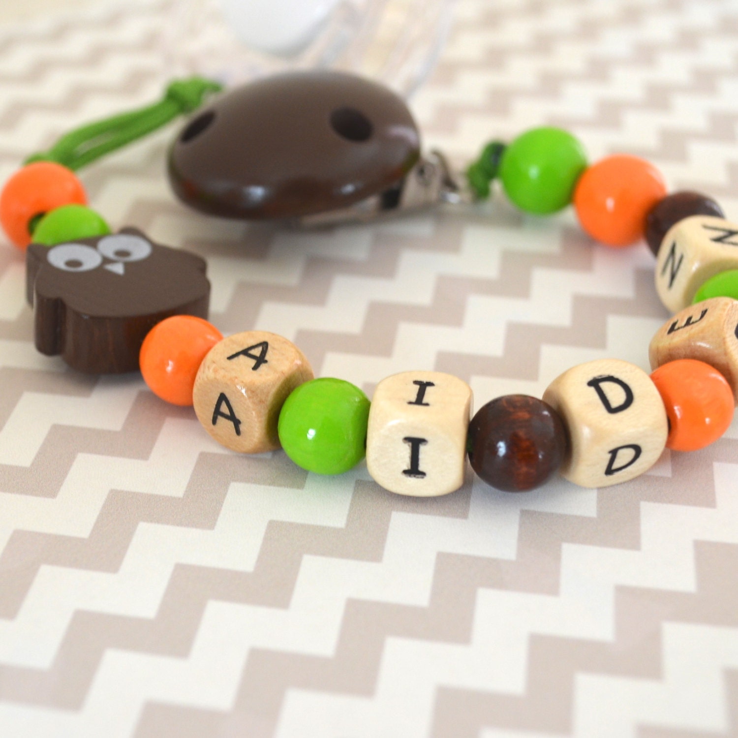 Pacifier clip beaded pacifier clip pacifier holder custom Etsy