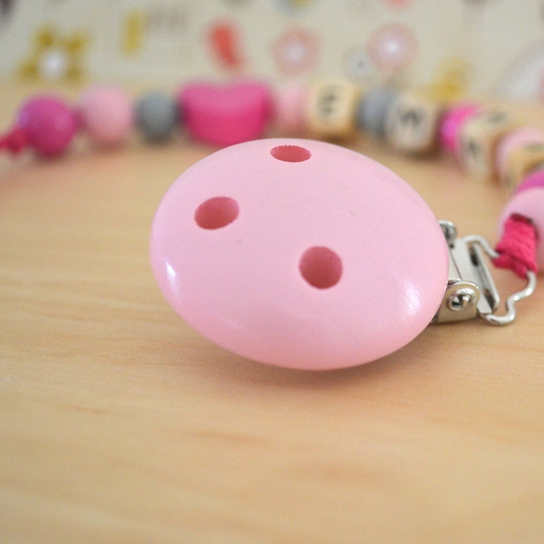 Baby pacifier clip personalized name pacifier clip beaded Etsy