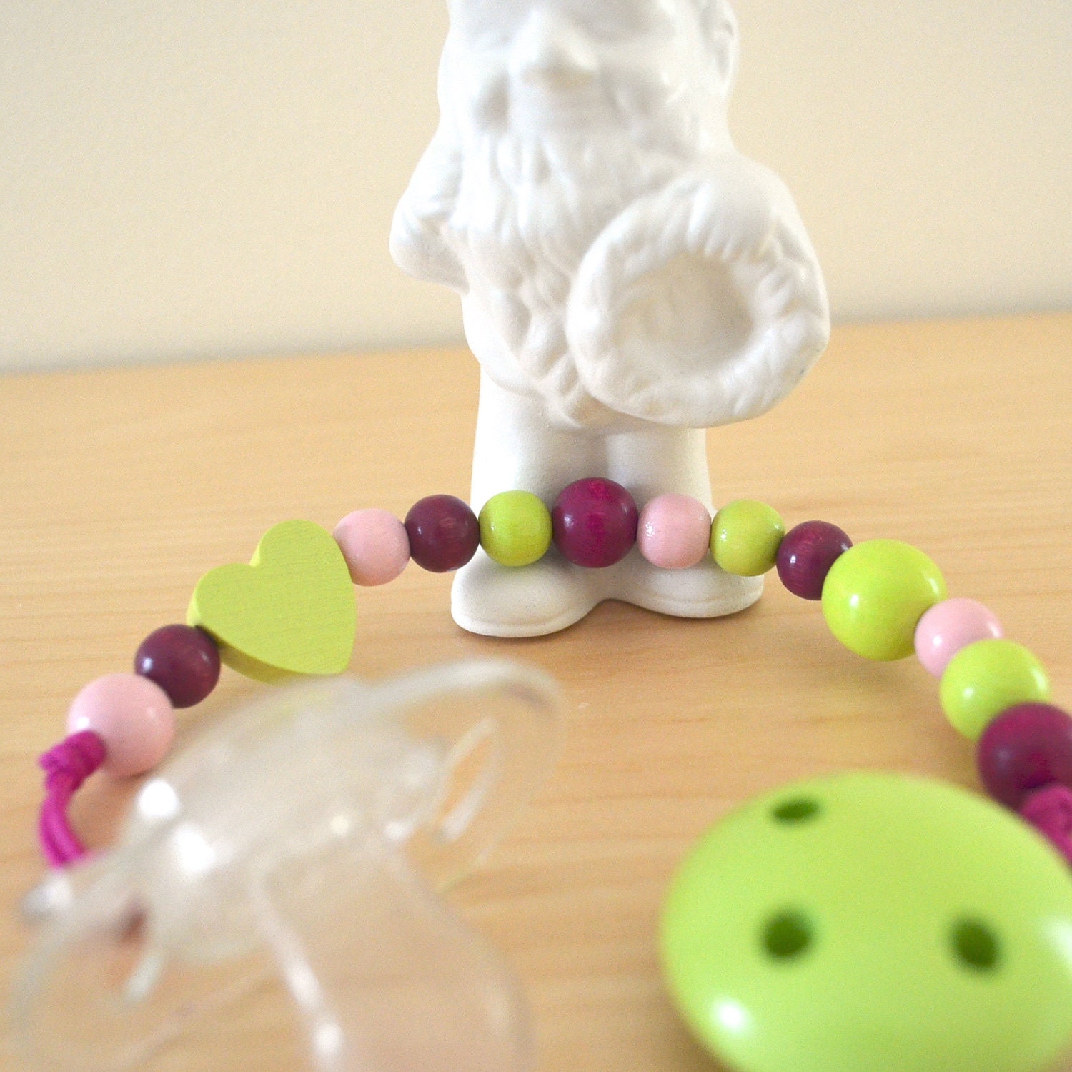 Baby pacifier clip personalized name pacifier clip beaded Etsy