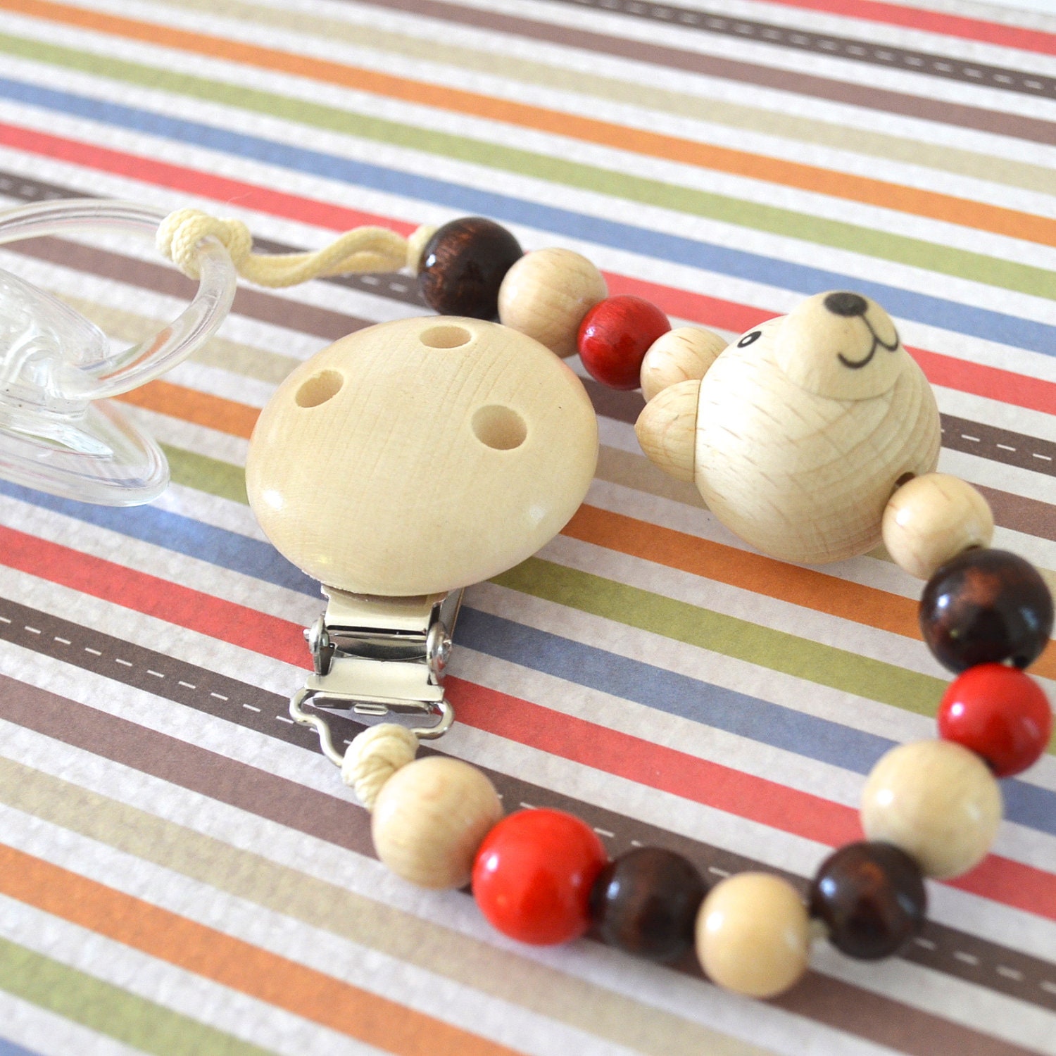 Pacifier clip beaded pacifier clip pacifier holder custom Etsy