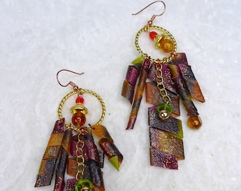 Hook Style Dangle Earrings - Title: "Reminds Me of Fall"