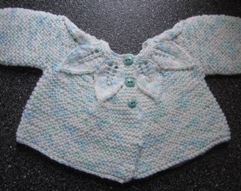 Preemie, unisex sweater and hat set.