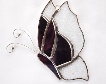 Stained Glass Butterfly Suncatcher