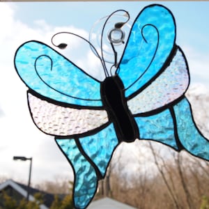 Stained Glass Butterfly Suncatcher