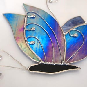 Stained Glass Butterfly Suncatcher