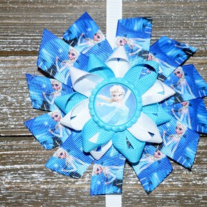Frozen Elsa Hair Bow