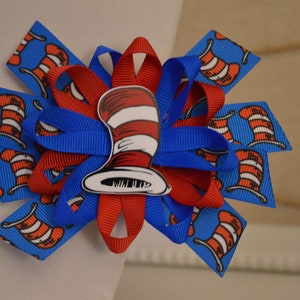 Dr. Seuss Hair Bow