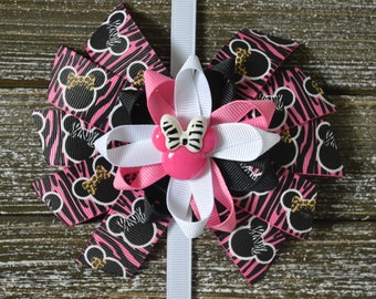 Pink Disney Minnie Mouse Hair Bow