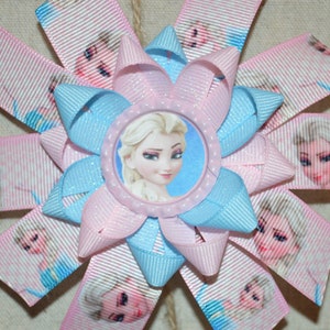 Frozen Elsa Hair Bow