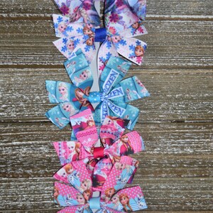 Frozen Movie Hair Bow Set