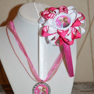 Frozen Headband and Necklace Set