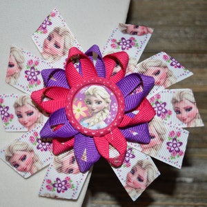 Frozen Elsa Hair Bow
