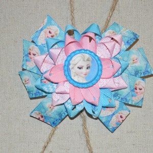 Frozen Elsa Hair Bow