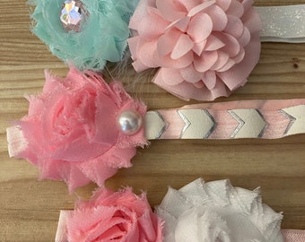 Shabby Chic Elastic Headband