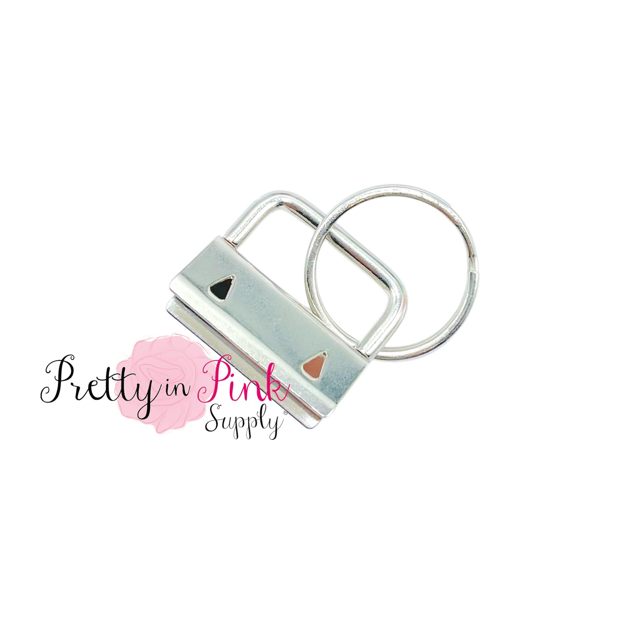 Key Ring Hardware Keychain Clamp for Key Fob Wristlet Etsy