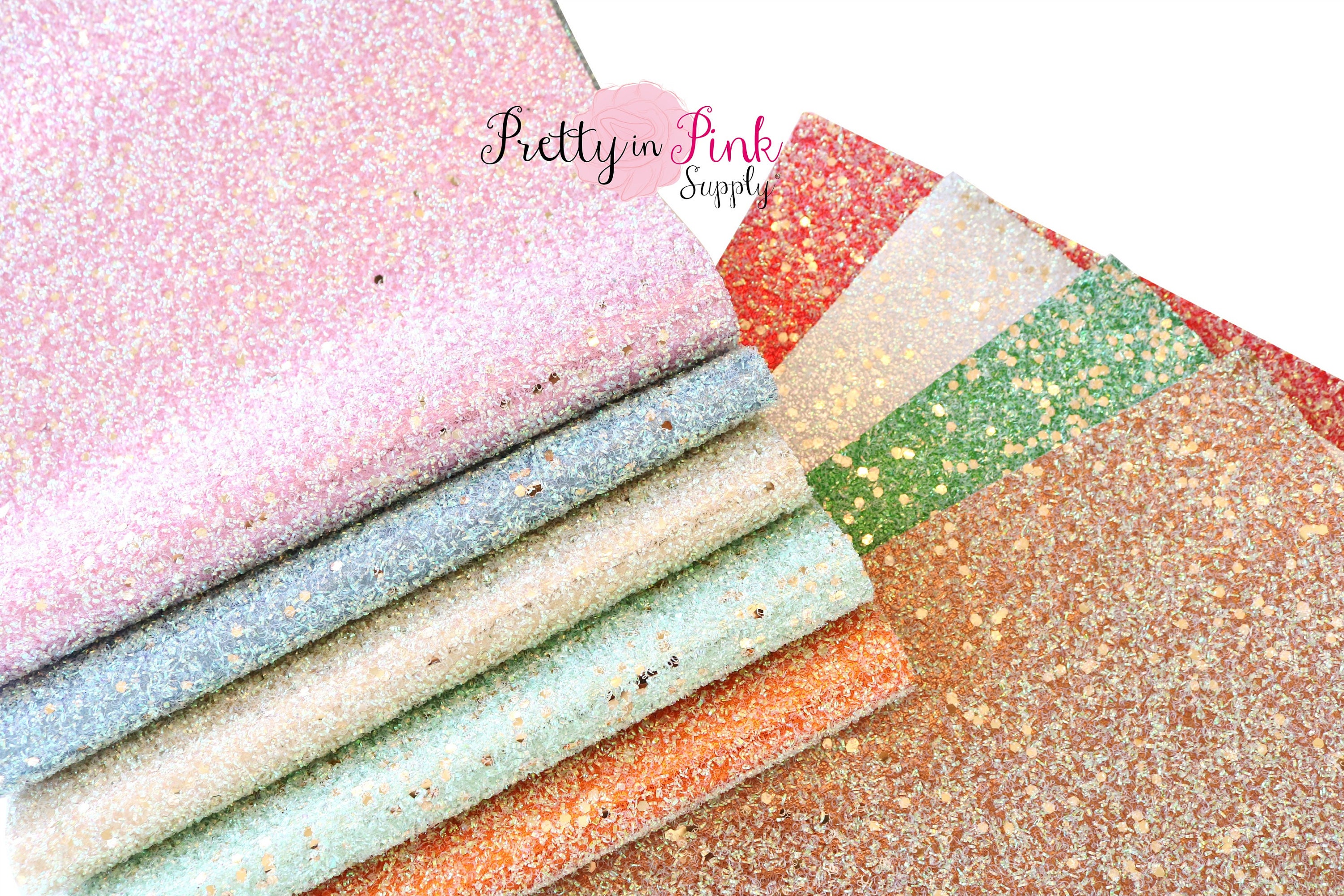 Glitter Metallic Tinsel Fabric Sheet Fabric Sheet 8 x Etsy