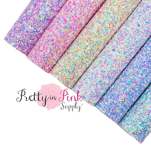 Chunky Glitter Sheets. Glitter Sheets. Craft and Hair Bow Etsy