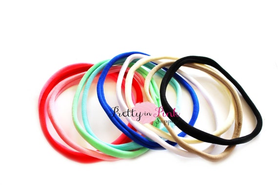 thick nylon headbands