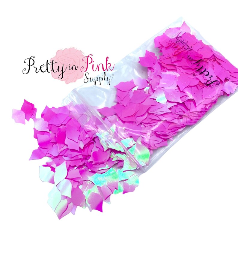 Pink Kissy Lips Glitter Slime and DIY Craft Love Tumbler Pink Confetti 12 oz Valentine Glitter for Nail Art Confetti Loose Glitter