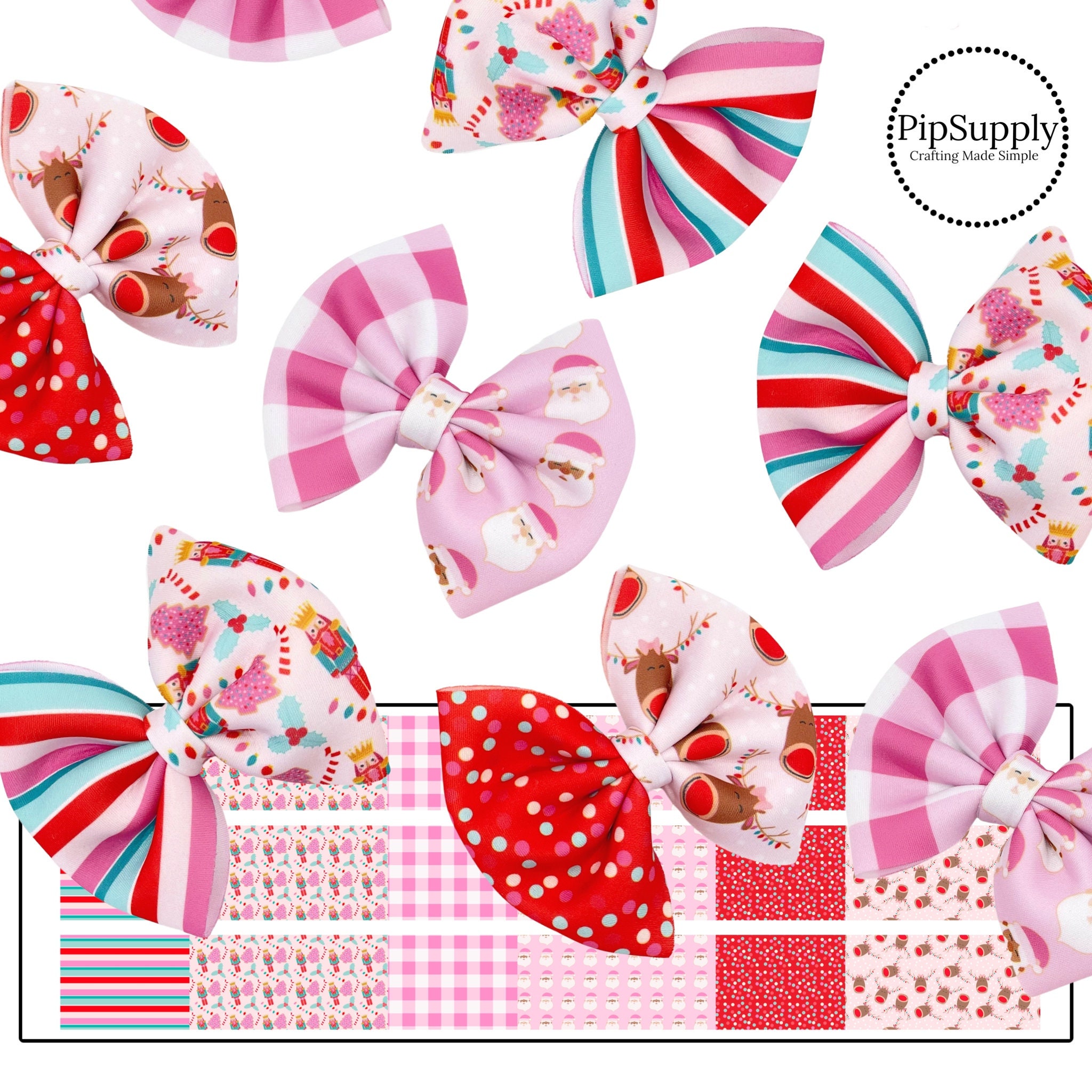 Light Pink Solid Heart Felt Embellishment - Valentine Felt - Bow Center –  Pip Supply