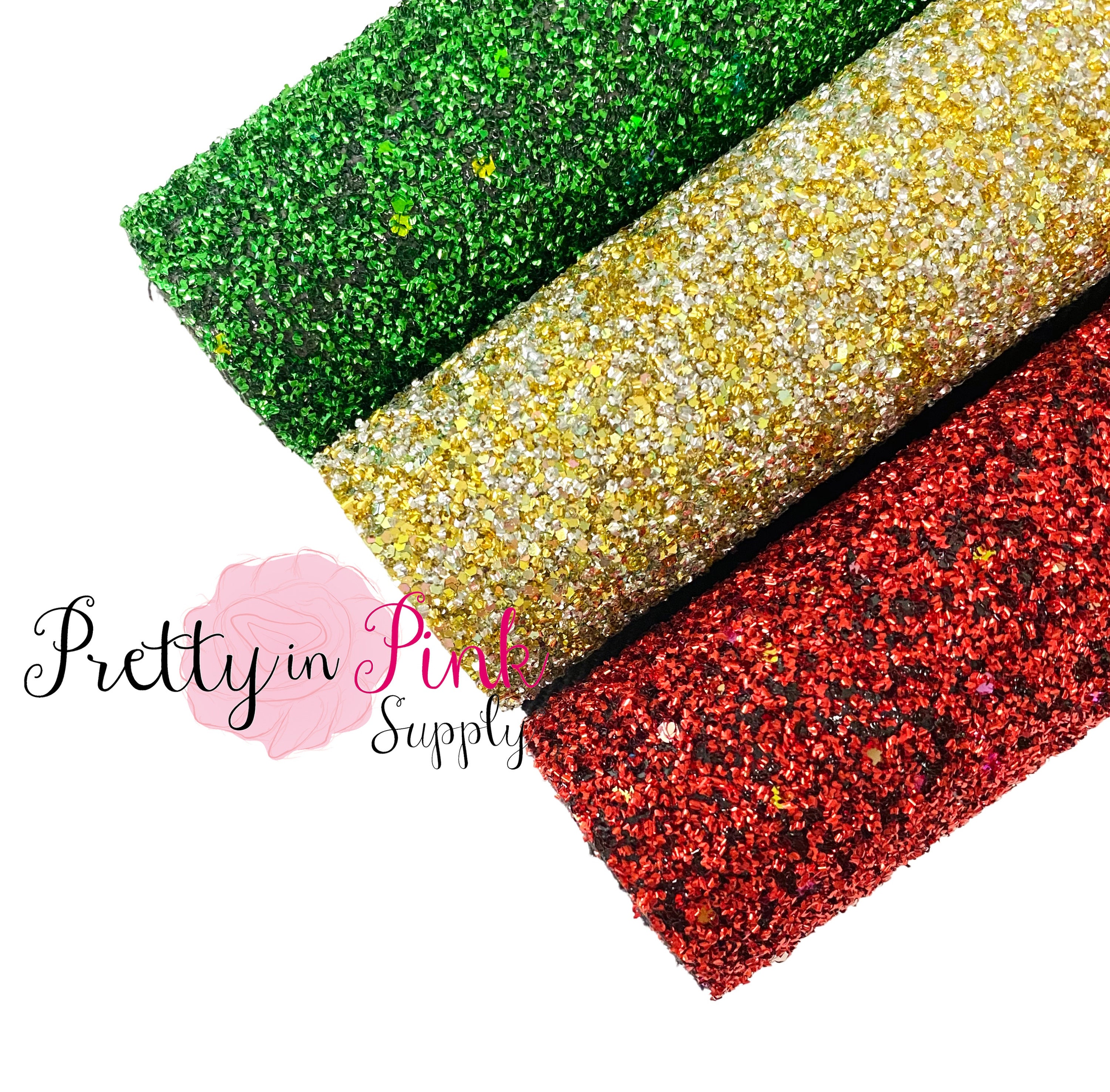 Christmas Tinsel Sheet Glitter Fabric SheetA4 or A5 Glitter Etsy