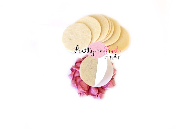 Wool Felt Circle Mini Ivory Felt Circles Die Cut Felt Circle 1 Felt Circles Self Adhesive Felt Circle 1 Inch Felt Circles