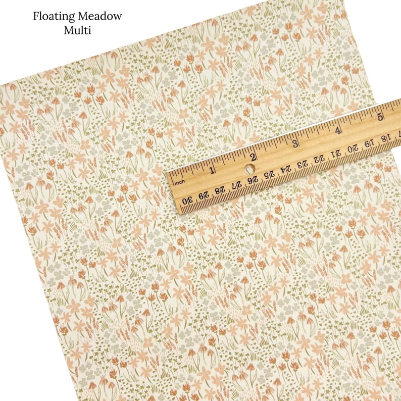 Hufton Studio Faux Leather FLOATING MEADOW Faux Leather Sheets image 3