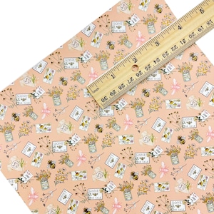 Floral Farm Faux Leather - Spring Leather - SPRING IS HERE Faux Leather Sheets*