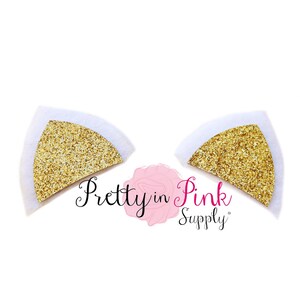 Glitter Unicorn Ears EAR-003 Blue /& Hot Pink