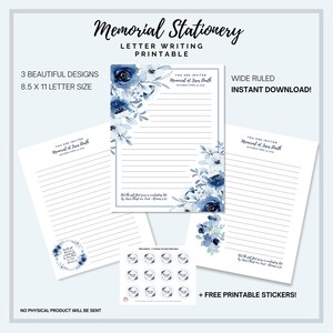Memorial de JW imprimible / Descarga digital / Papelería con motivos florales vintage / Invitación conmemorativa escrita a mano / Campaña de invitación de JW / Redacción de cartas
