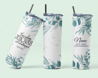 Free Shipping ** JW 20 oz. Skinny Tumbler JW Gifts JW Pioneer Personalized