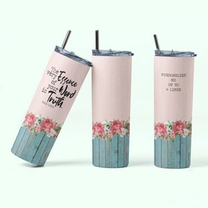 Free Shipping 2023 Year Text JW 20 oz. Skinny Tumbler JW Gifts JW Pioneer Personalized image 1