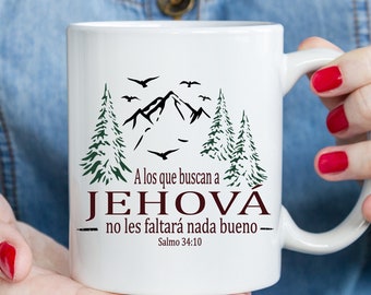 Spanish JW Gifts, JW Mugs, JW Baptism Gift, Jw Pioneer Gifts, Coffee Mug, Jw Ministry. Personalized gift