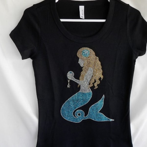 Mermaid Galaxy Print Women's Golf Shirts