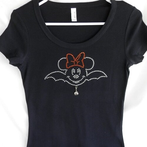 Love Baseball Womens Rhinestone Tshirt It Comes With A Etsy