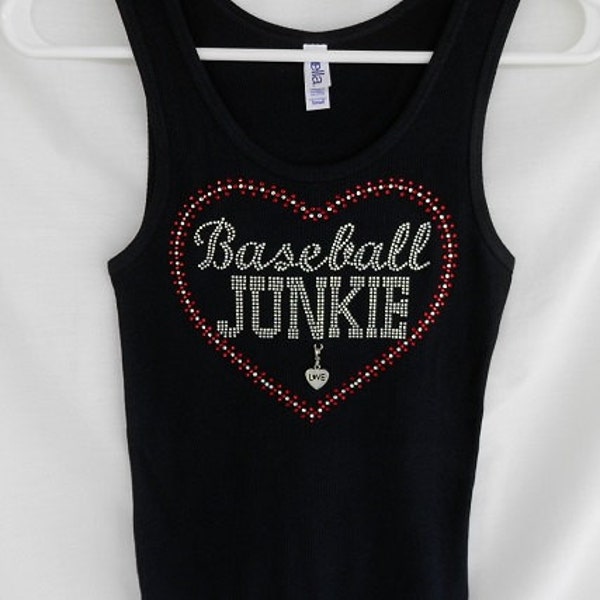 Rhinestone Tank Top Etsy