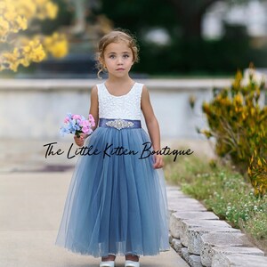 Steel blue tulle clearance