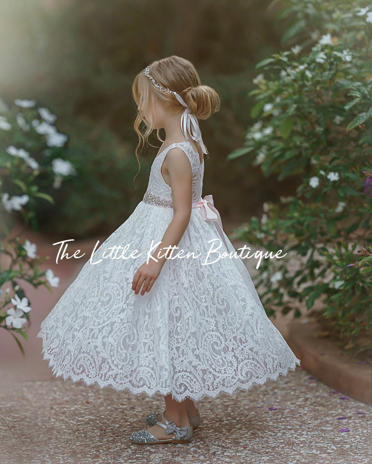 flower girl dress, Lace Flower Girl Dress, flower girl dresses, boho ...