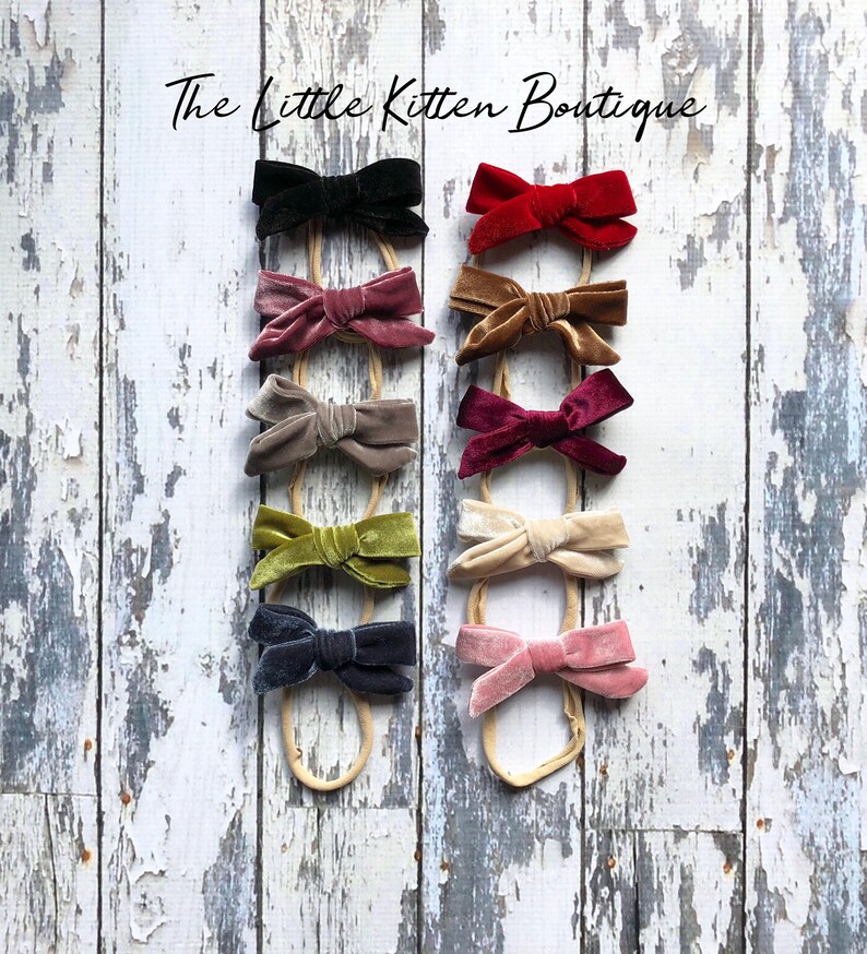 Handmade Assorted Baby Girl Headband Bows 2