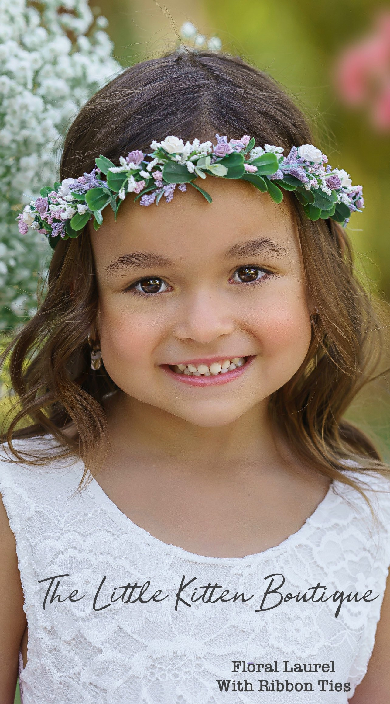 christmas florist flowers hair school girls